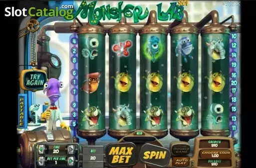Οθόνη2. Monster Lab Κουλοχέρης