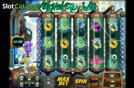 Οθόνη3. Monster Lab Κουλοχέρης