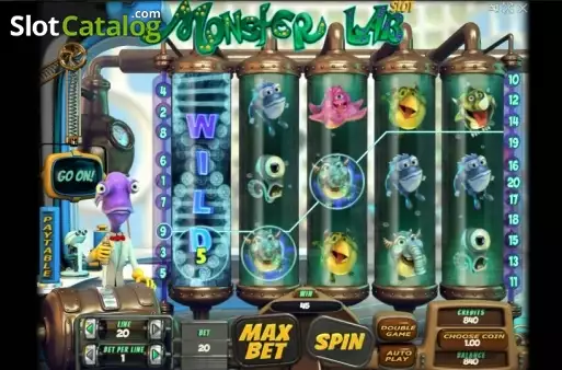Οθόνη4. Monster Lab Κουλοχέρης