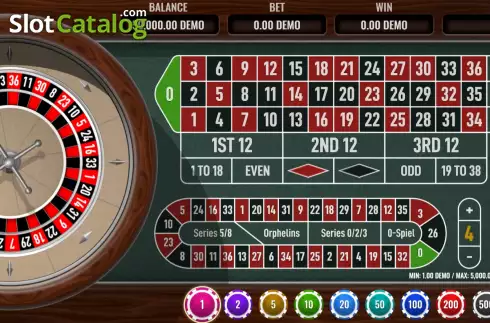Οθόνη2. Titan Roulette Deluxe Κουλοχέρης 