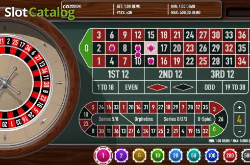 Οθόνη3. Titan Roulette Deluxe Κουλοχέρης 