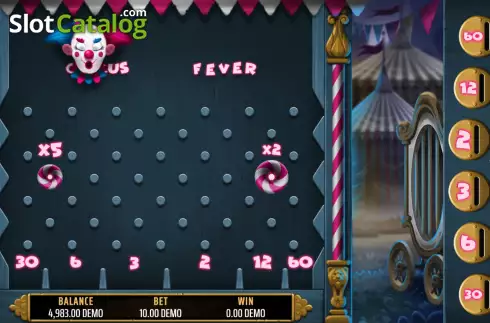 Οθόνη4. Circus Fever Κουλοχέρης
