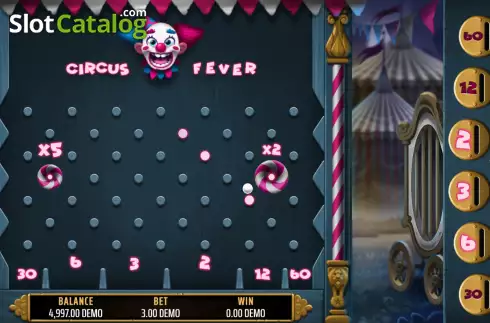Οθόνη5. Circus Fever Κουλοχέρης