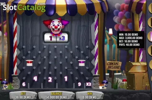 Οθόνη3. Circus Fever Deluxe Κουλοχέρης