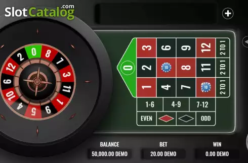 Οθόνη3. Mini Power Roulette Κουλοχέρης
