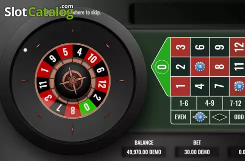 Οθόνη4. Mini Power Roulette Κουλοχέρης