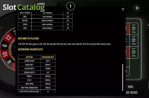 Οθόνη9. Mini Power Roulette Κουλοχέρης