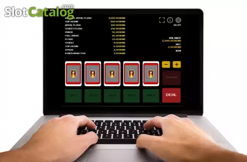 Οθόνη2. Diamond Joker Poker Κουλοχέρης