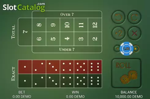 Οθόνη2. Titan Dice Κουλοχέρης