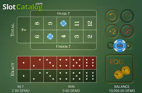 Οθόνη3. Titan Dice Κουλοχέρης
