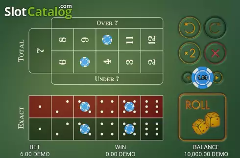 Οθόνη4. Titan Dice Κουλοχέρης