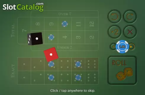 Οθόνη5. Titan Dice Κουλοχέρης
