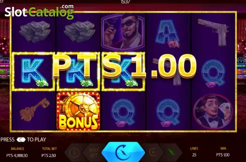 Οθόνη3. Casino Heist Κουλοχέρης 
