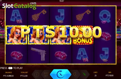 Οθόνη4. Casino Heist Κουλοχέρης 
