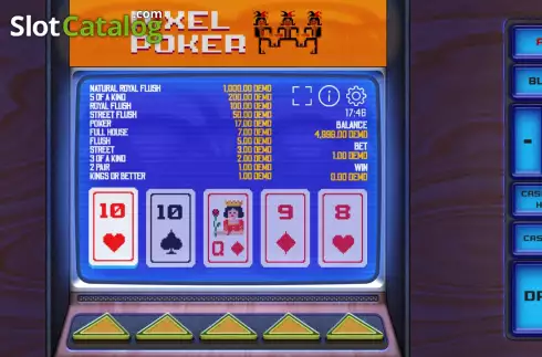 Οθόνη3. Mega Pixel Poker Κουλοχέρης 