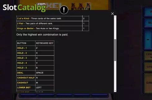 Οθόνη8. Mega Pixel Poker Κουλοχέρης 