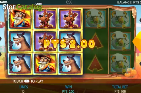 Οθόνη3. Fortune Farm Κουλοχέρης