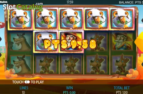 Οθόνη4. Fortune Farm Κουλοχέρης