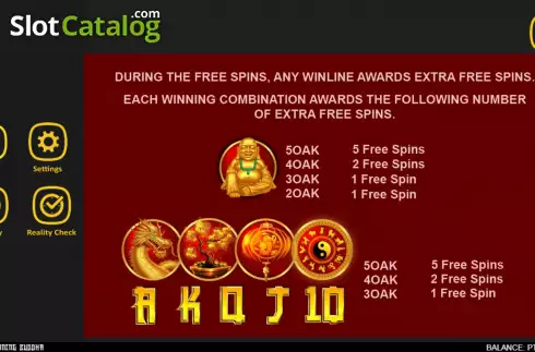Οθόνη7. Spinning Buddha Κουλοχέρης
