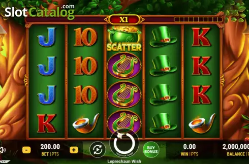 Οθόνη2. Leprechaun Wish Κουλοχέρης