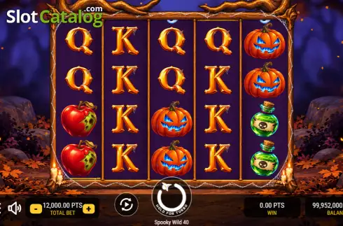 Οθόνη2. Spooky Wild 40 Κουλοχέρης 
