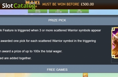 Οθόνη3. Fae Legend Warrior Jackpot Κουλοχέρης 