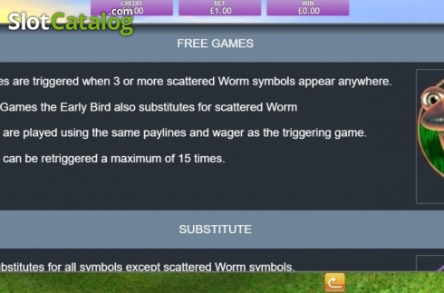 Οθόνη3. Gets the Worm Κουλοχέρης