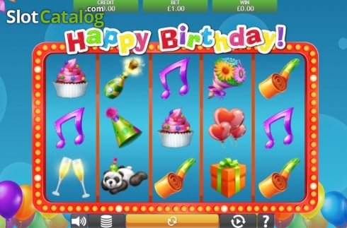 Οθόνη2. Happy Birthday Jackpot Κουλοχέρης