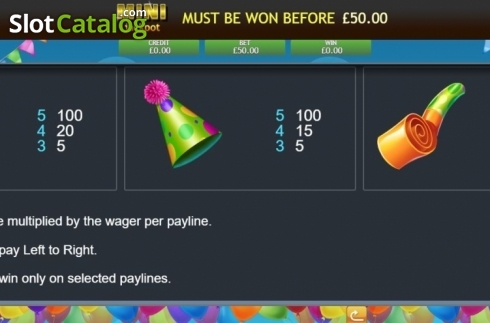 Οθόνη7. Happy Birthday Jackpot Κουλοχέρης