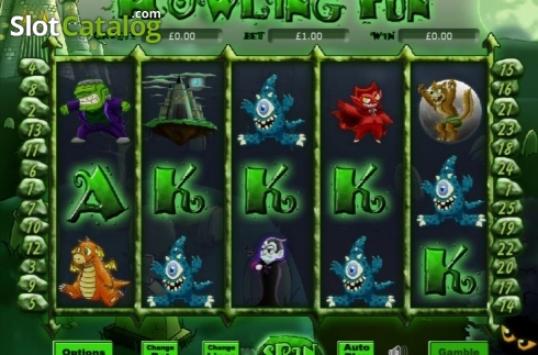 Οθόνη2. Howling Fun Κουλοχέρης