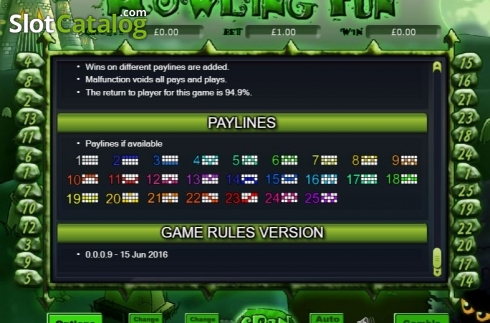Οθόνη9. Howling Fun Κουλοχέρης