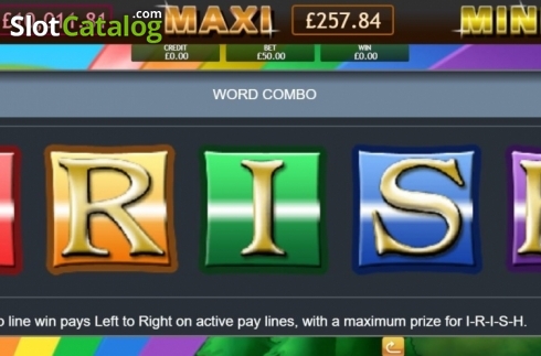 Οθόνη3. Irish Luck Jackpot Κουλοχέρης