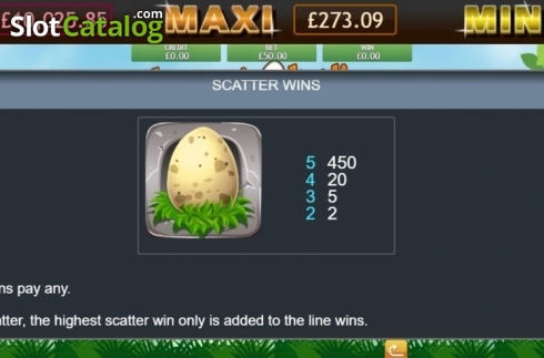Οθόνη5. Jurassic Juniors Jackpot Κουλοχέρης