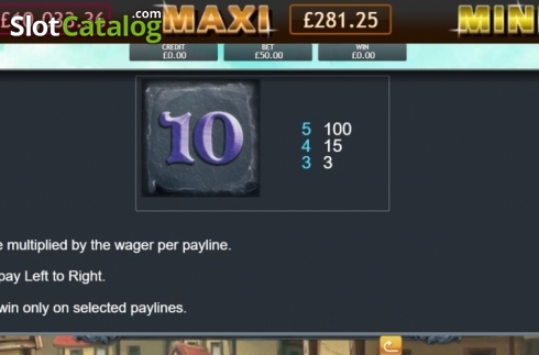 Οθόνη8. Kingdom of Cash Jackpot Κουλοχέρης 