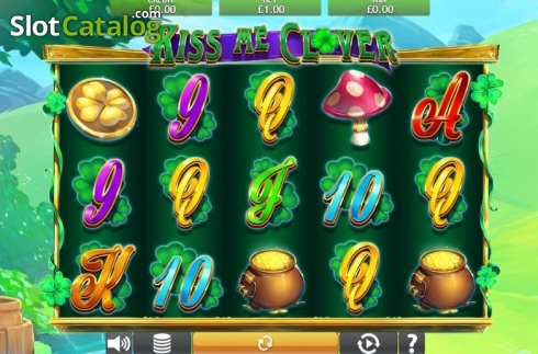 Οθόνη2. Kiss me Clover Jackpot Κουλοχέρης