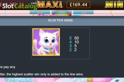 Οθόνη5. Kitty Payout Jackpot Κουλοχέρης