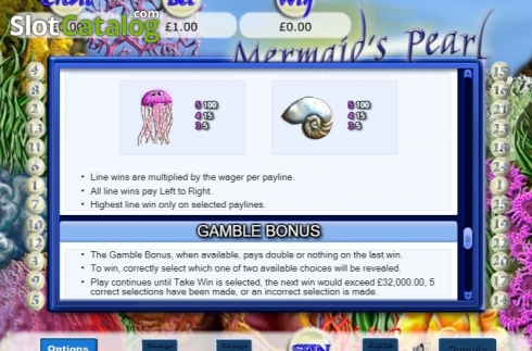 Οθόνη9. Mermaid's Pearl (Eyecon) Κουλοχέρης