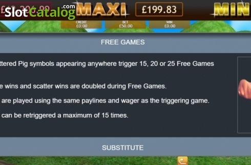 Οθόνη4. Piggy Payout Jackpot Κουλοχέρης