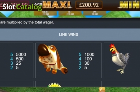 Οθόνη7. Piggy Payout Jackpot Κουλοχέρης