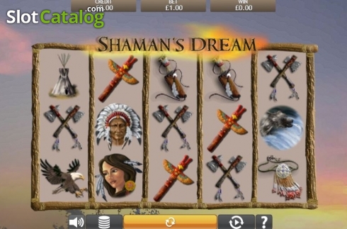 Οθόνη2. Shamans Dream Jackpot Κουλοχέρης