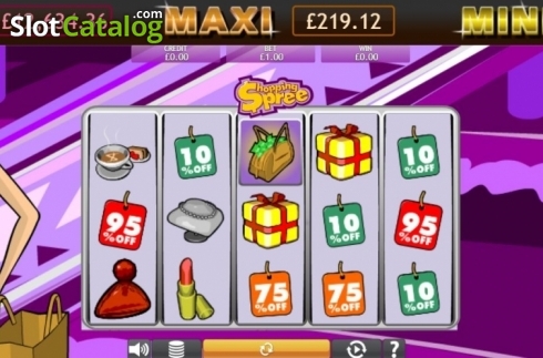 Οθόνη2. Shopping Spree Jackpot Κουλοχέρης
