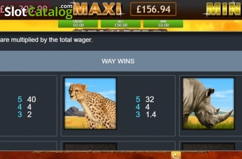 Οθόνη7. Stampede Jackpot Κουλοχέρης