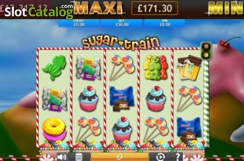 Οθόνη2. Sugar Train Jackpot Κουλοχέρης