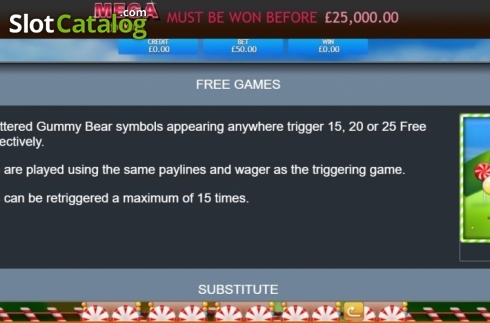 Οθόνη5. Sugar Train Jackpot Κουλοχέρης
