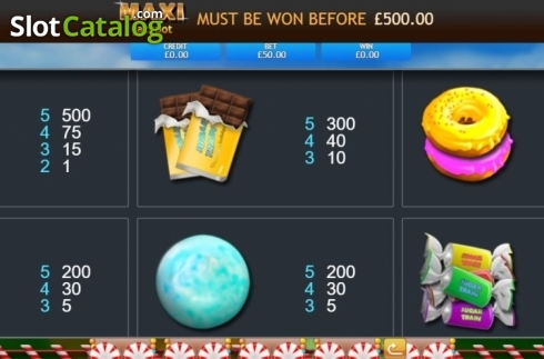 Οθόνη8. Sugar Train Jackpot Κουλοχέρης