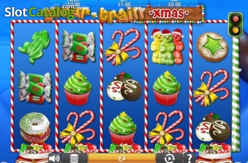 Οθόνη2. Sugar Train Xmas Κουλοχέρης