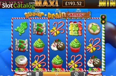Οθόνη2. Sugar Train Xmas Jackpot Κουλοχέρης