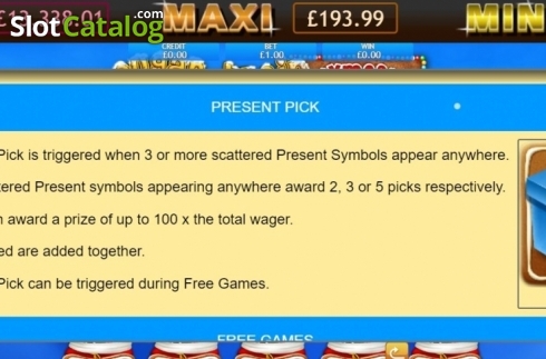 Οθόνη4. Sugar Train Xmas Jackpot Κουλοχέρης