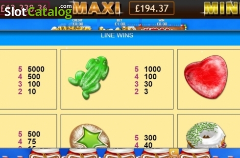 Οθόνη7. Sugar Train Xmas Jackpot Κουλοχέρης