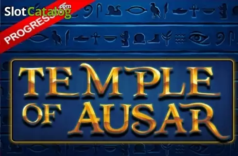 Temple of Ausar Jackpot Λογότυπο Temple of Ausar Jackpot Λογότυπο